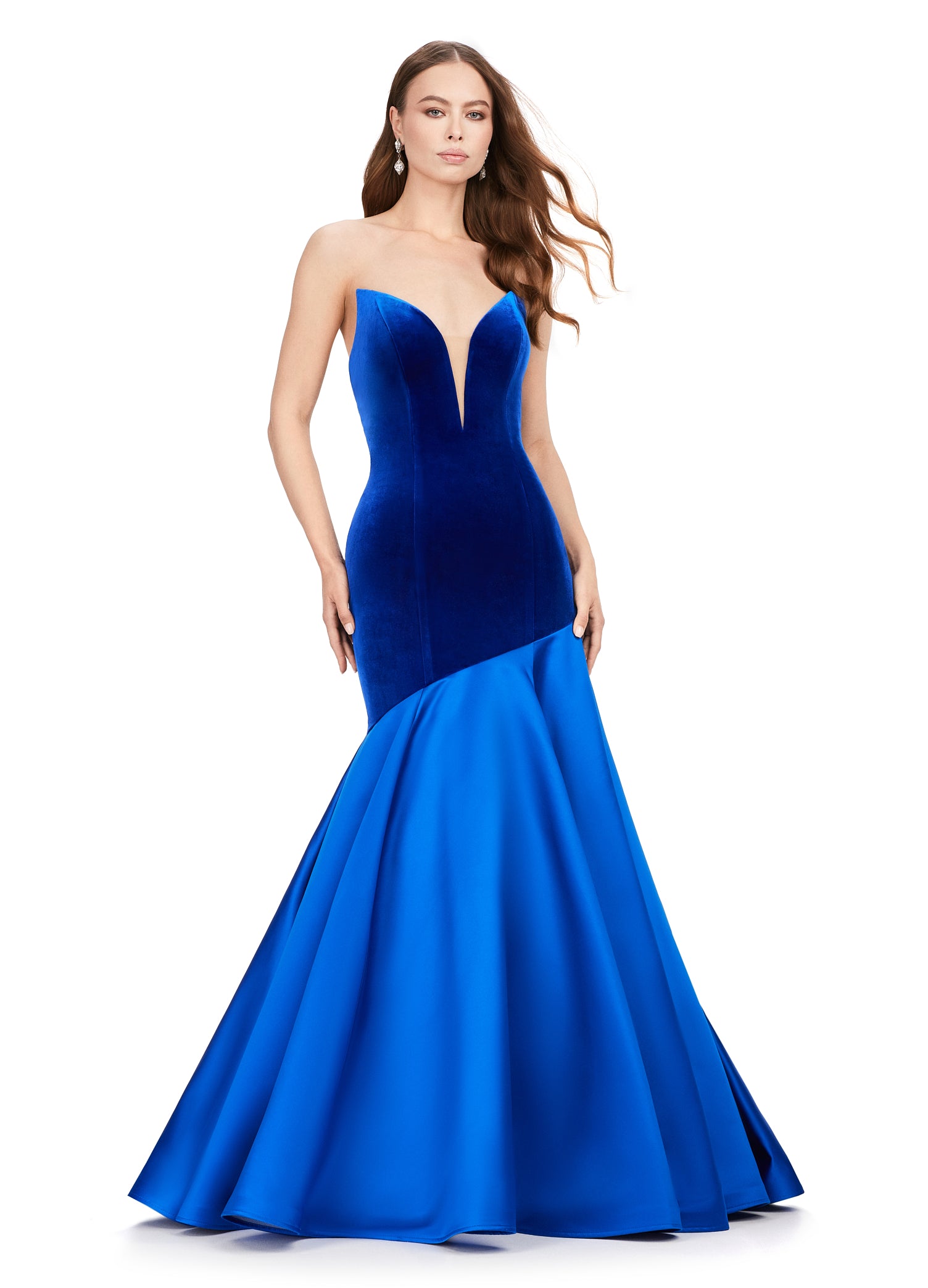 Ashley Lauren 11264 Formal Dress Royal 8 / Royal Ashley Lauren 11264 Formal Dress Royal 8 / Royal