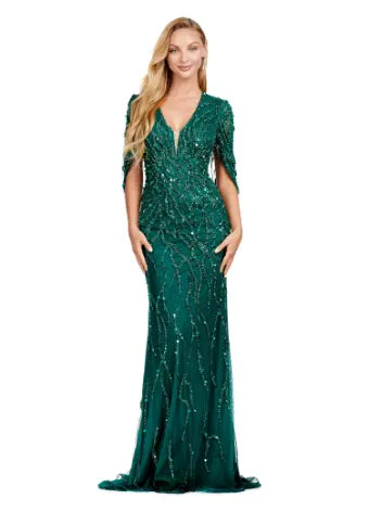 Ashley Lauren 11430 Formal Dresses Dark Emerald Glass Slipper Formals Ashley Lauren 11430 Formal Dresses Dark Emerald Glass Slipper Formals