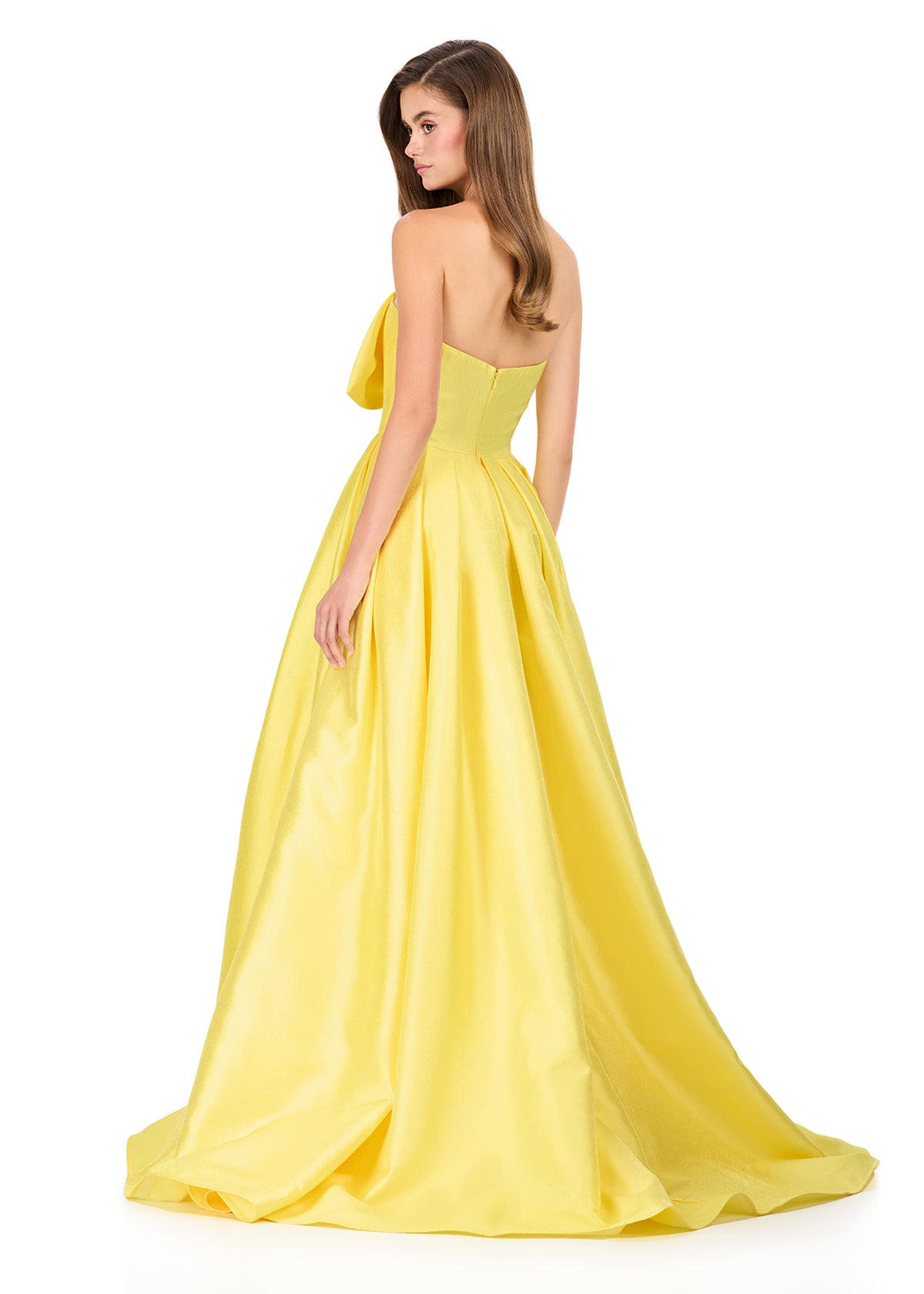 Ashley Lauren 11609 Formal Dress Ballgown Oversized Bow