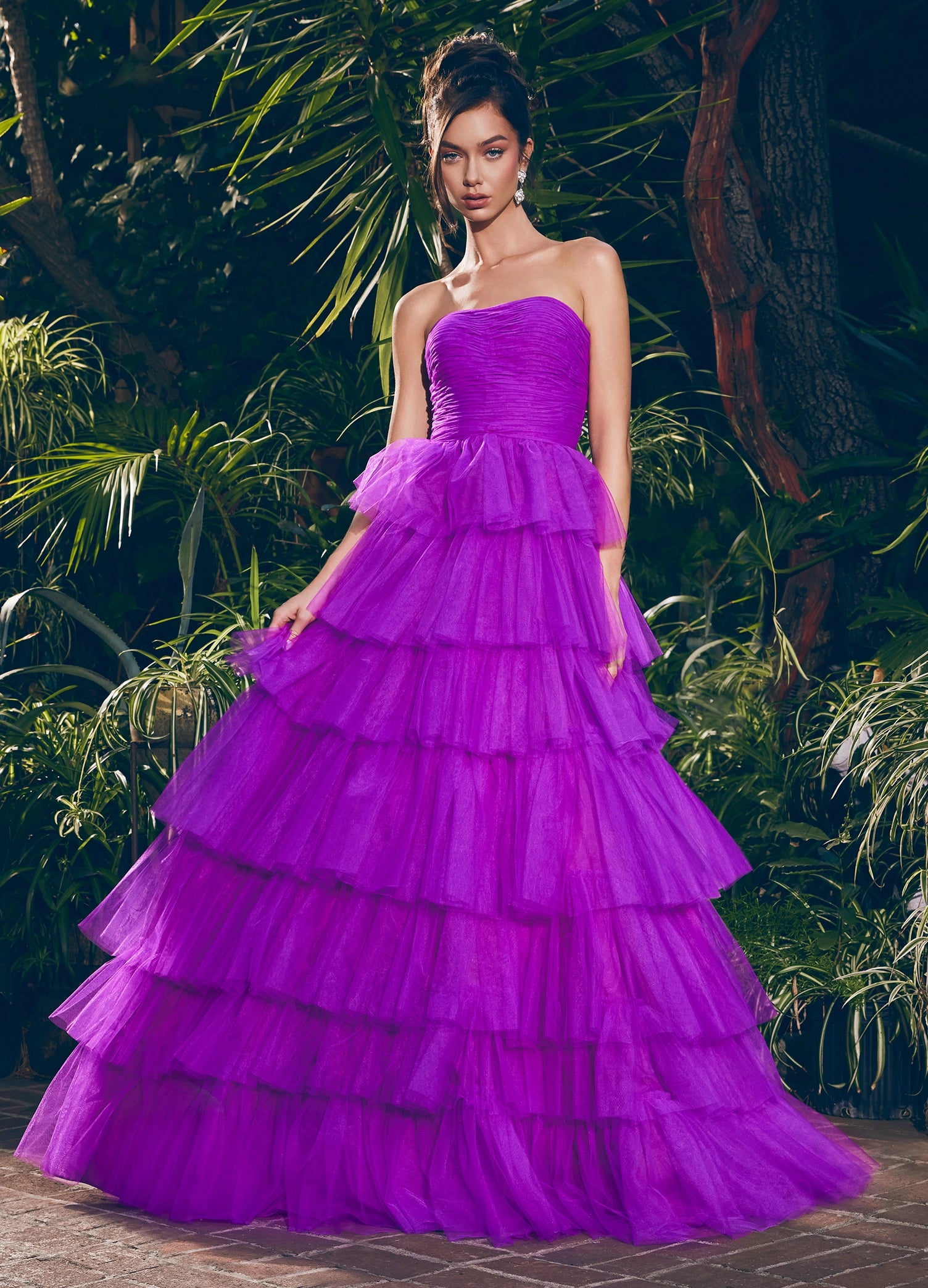 Purple Strapless Prom Dress Jovani 38707 Size 16 Purple Beaded Strapless Peak Point Prom Dress Maxi Purple Strapless Prom Dress Jovani 38707 Size 16 Purple Beaded Strapless Peak Point Prom Dress Maxi