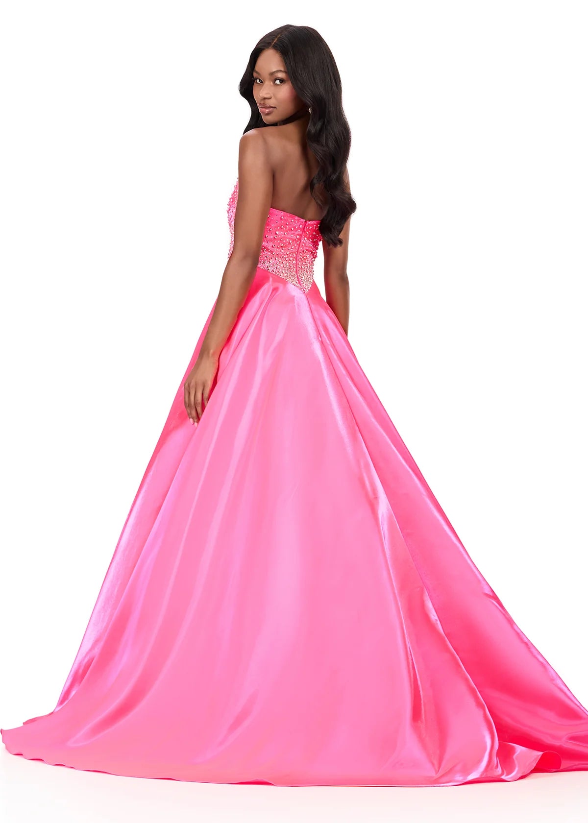Ashley Lauren Style 12198 is a long prom dress designed for pageant and formal evening events. This elegant gown features Ashley Lauren's signature attention to fit and detail, creating a flattering silhouette that stands out on stage and in photos.
Available Colors: Hot Pink