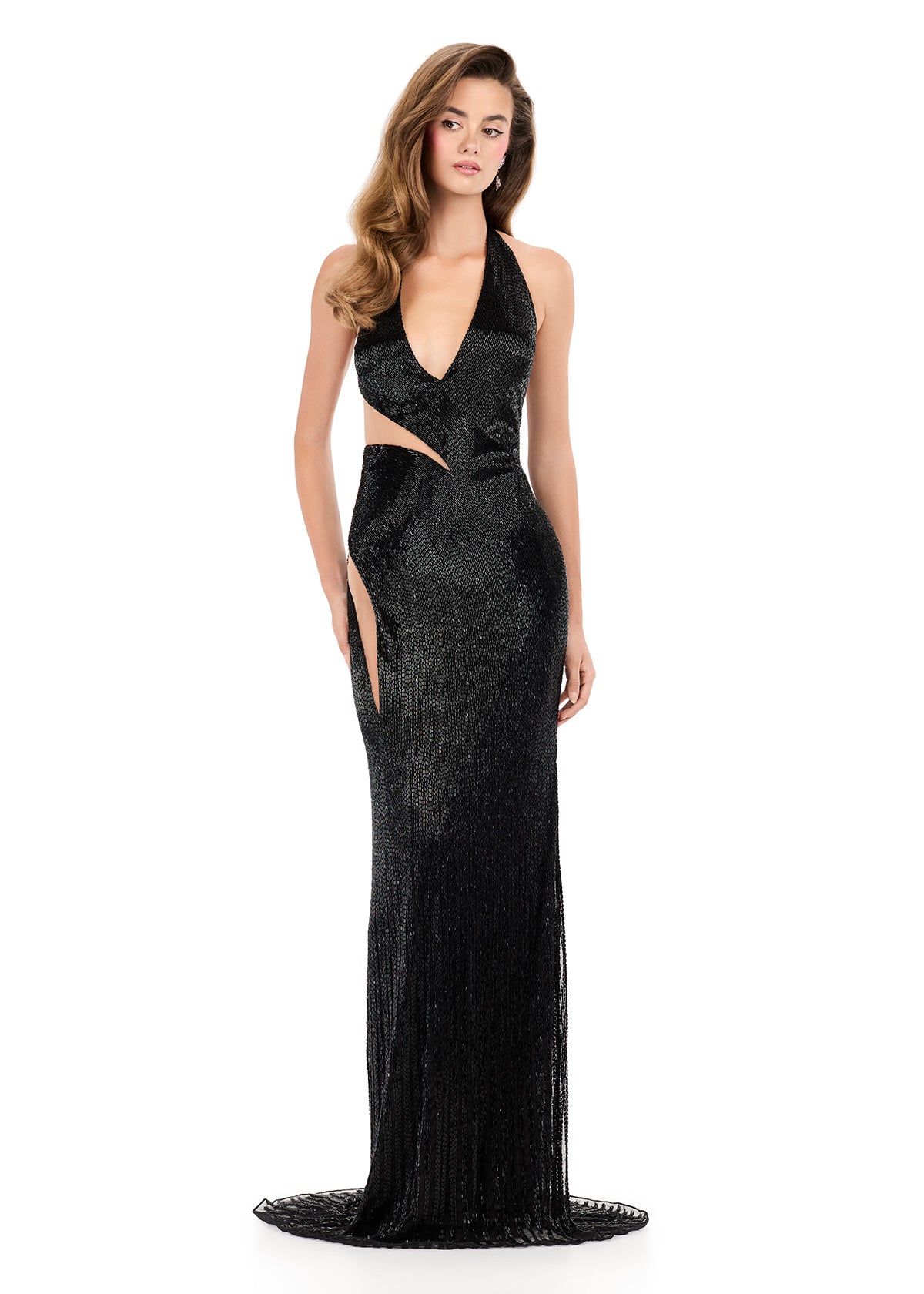 Ashley Lauren Style 12263 Long Prom Dress Pageant Formal Evening Gown 10 / Black Ashley Lauren Style 12263 Long Prom Dress Pageant Formal Evening Gown 10 / Black