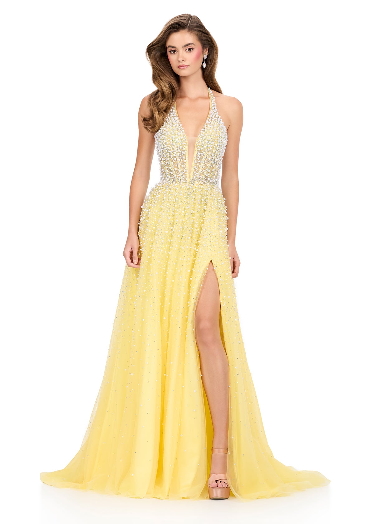 Ashley Lauren Style 12268 Long Prom Dress Pageant Formal Evening Gown