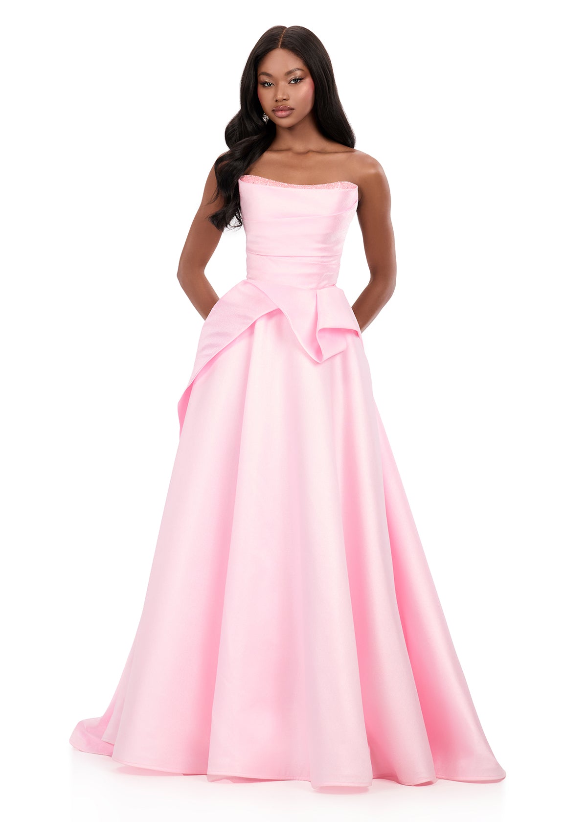 80 style prom dresses Ashley Lauren Style 12280 Long Prom Dress Pageant Formal Evening Gown 14 / Jade