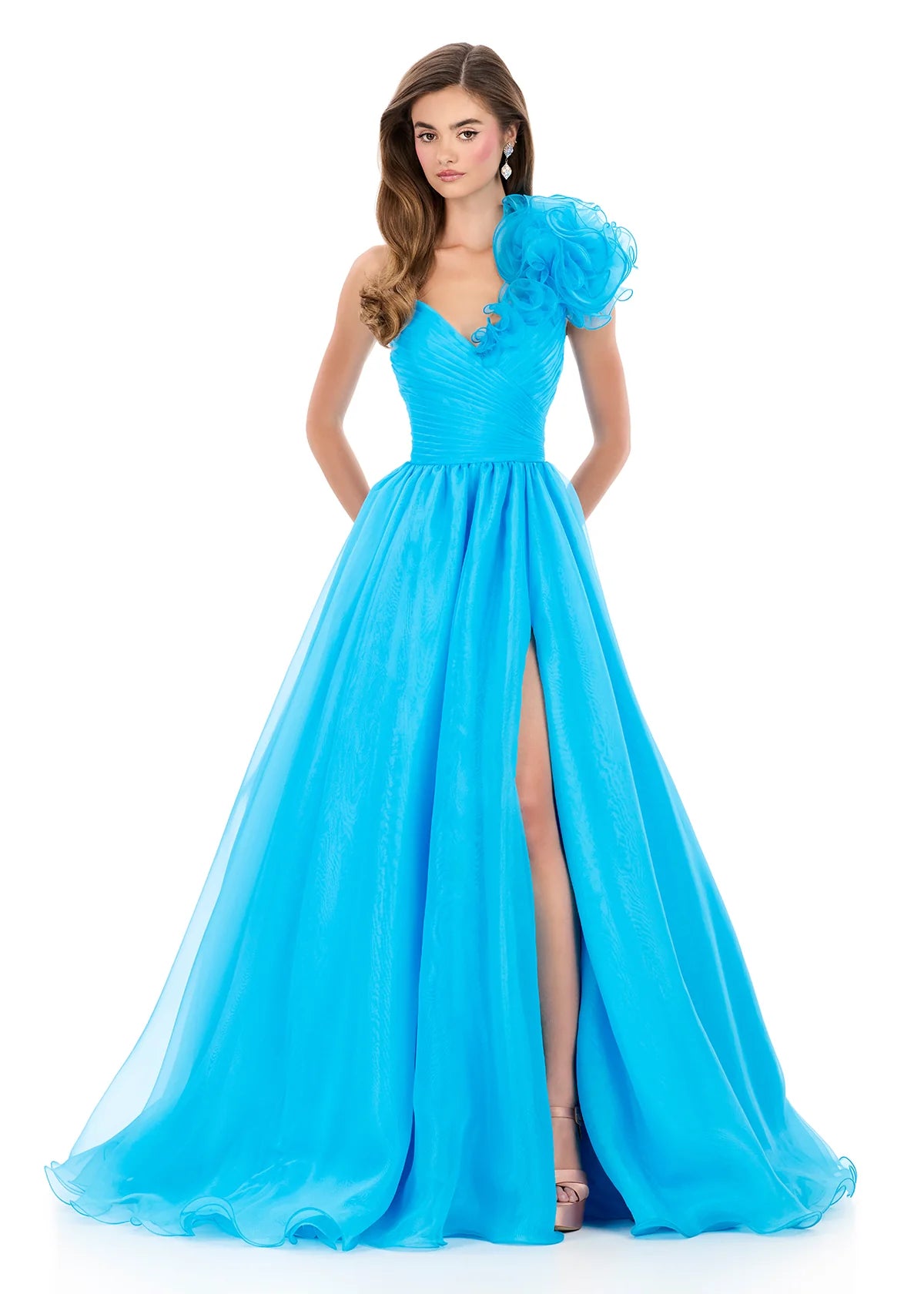 Ashley Lauren Style 12289 Long Prom Dress Pageant Formal Evening Gown – Glass Slipper Formals