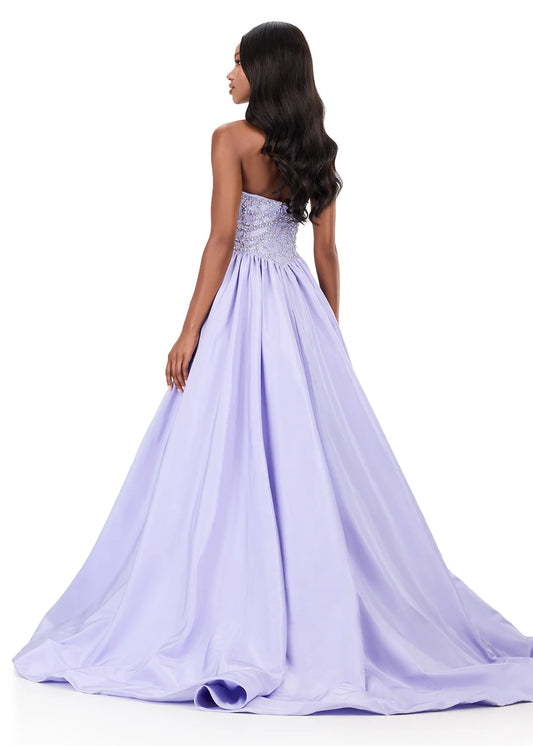 Ashley Lauren Style 12298 Long Prom Dress Pageant Formal Evening Gown