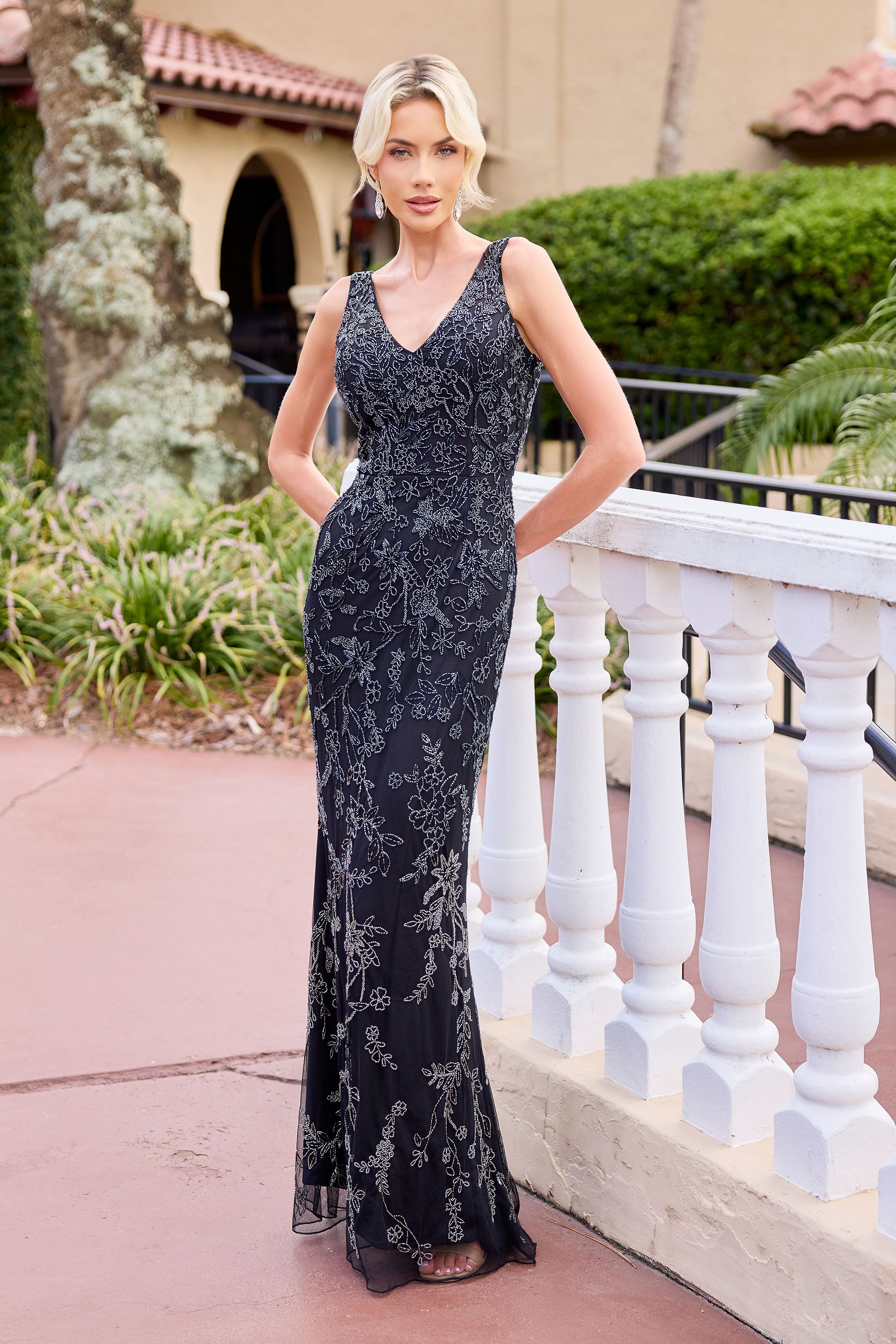Primavera Couture 13176 Mother of the Bride Groom Dress Midnight / 14 Primavera Couture 13176 Mother of the Bride Groom Dress Midnight / 14