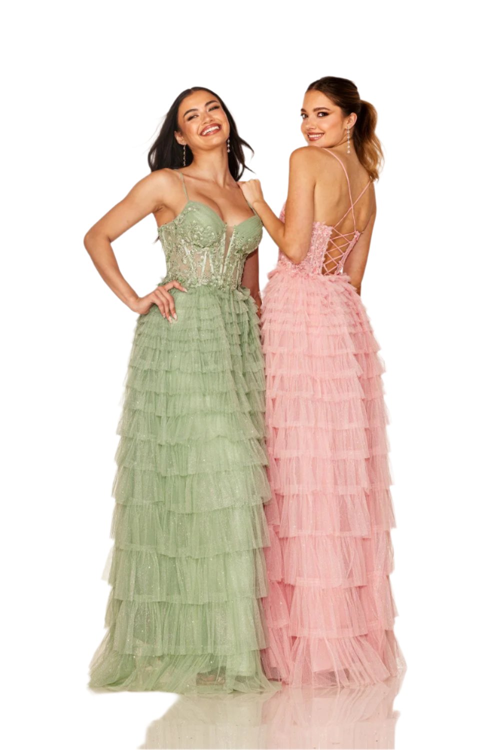 Cecilia Couture 2613 Long Prom Dress Sage / 4 Cecilia Couture 2613 Long Prom Dress Sage / 4
