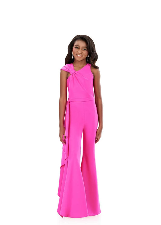 ASHLEYlauren 8343 Girls Pageant Jumpsuit