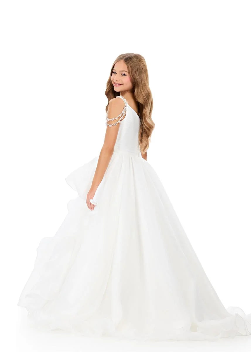 Ashleylauren 8378 Kids Pageant Dress Ballgown