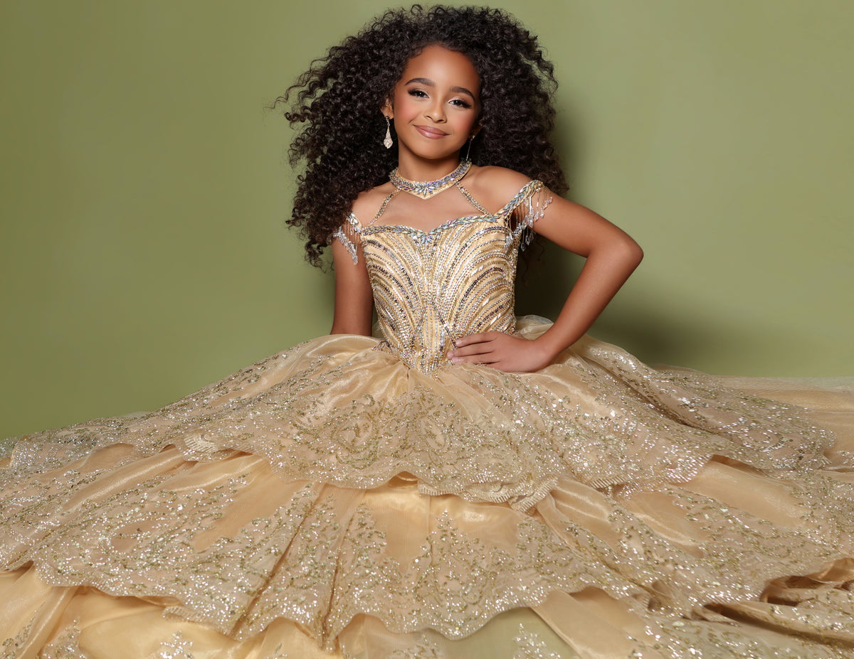 Sugar Kayne C421 Girls Pageant Dress