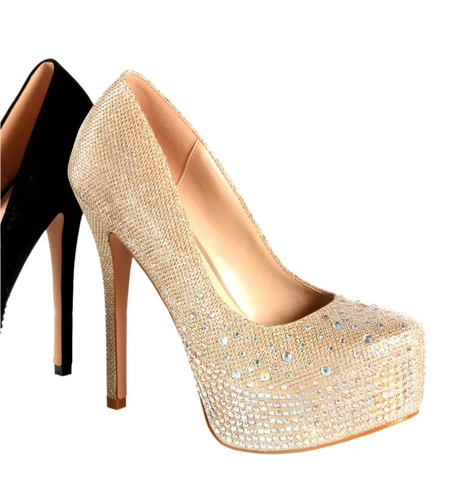 Sweeties DELORES inch size 1/2 platform heel formal shoe