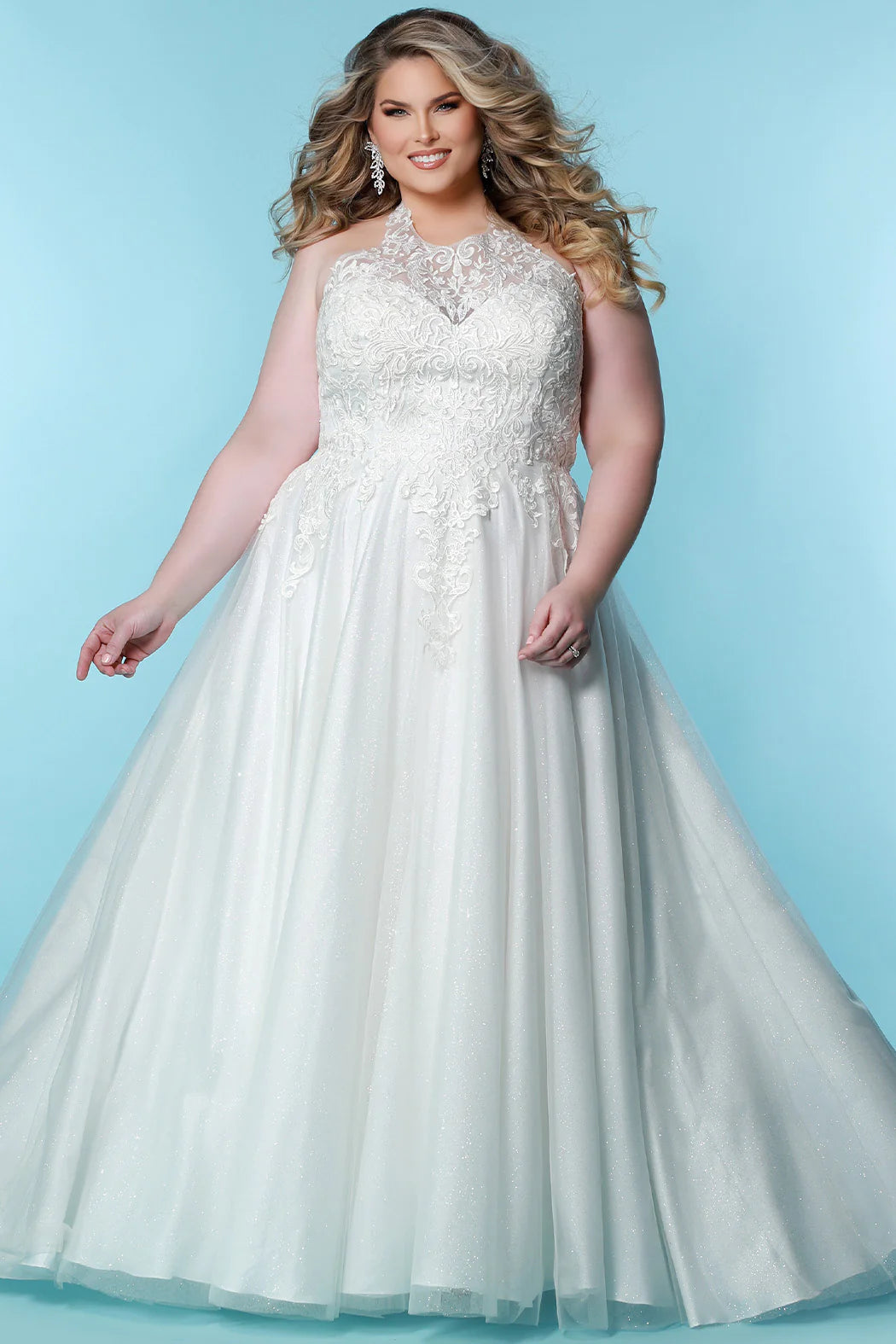 Sydneys Closet SC5284 Roxanne Ivory Bridal Dress Glass Slipper Formals Sydneys Closet SC5284 Roxanne Ivory Bridal Dress Glass Slipper Formals