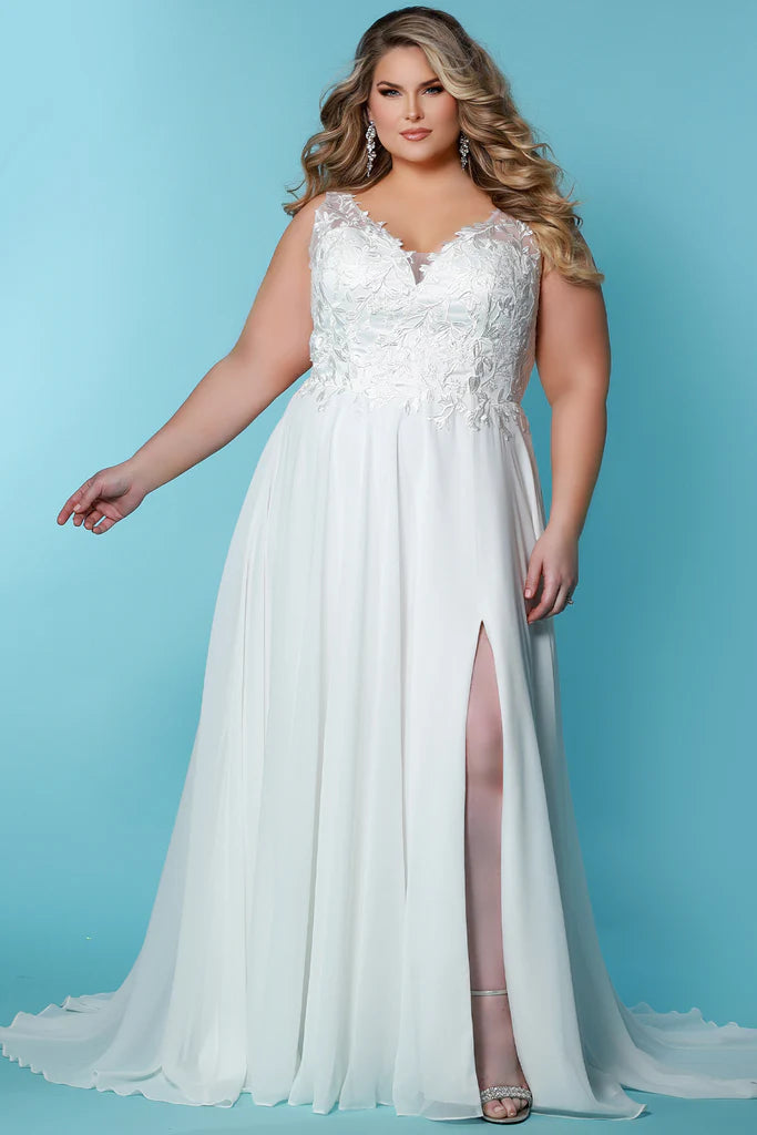 Sydneys Closet SC5295 Theodora Ivory Bridal Dress