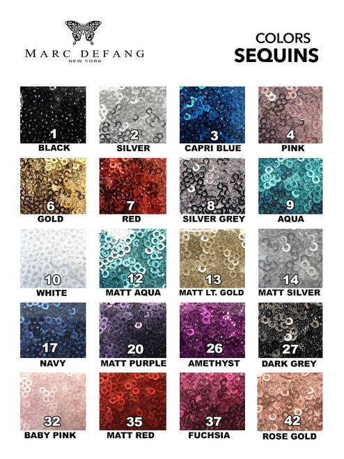 Upgrade your formal wardrobe with Marc Defang 8203 dress. Crafted from ostrich feathers and sequin fabric, this luxury midi-length gown has a backless design and fitted bodice for a striking silhouette. Add a touch of glamour to your evening look. Contact us for additional colors Sizes: 00, 0,2,4,6,8,10,12,14,16 Colors: Black, Neon Pink, White