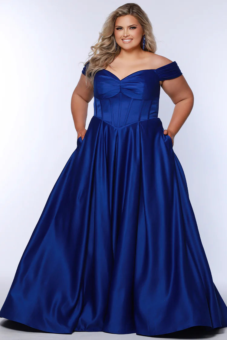 Sydneys Closet SC7400 Prom Dress - Cobalt | NewYorkDress Sydneys Closet SC7400 Prom Dress - Cobalt | NewYorkDress