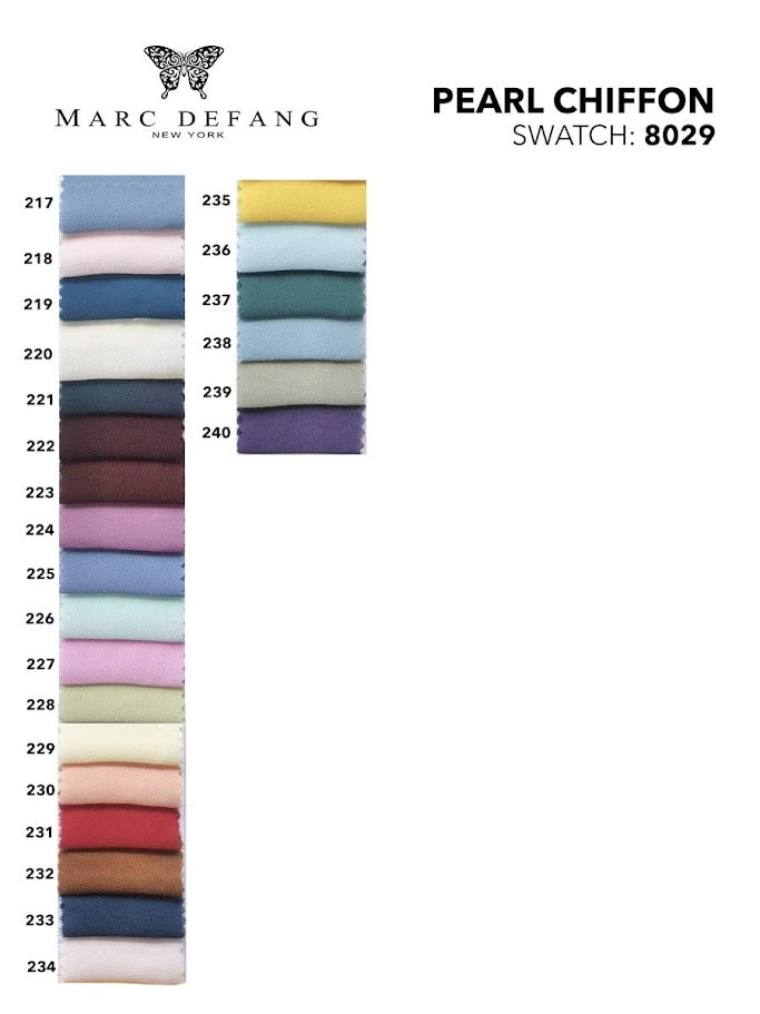 Marc Defang 2011 Adult Long Chiffon Formal Pageant Cape 2 Panel Detachable