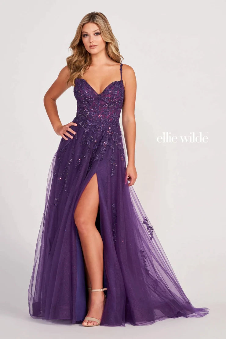 Ellie wilde purple dress clearance
