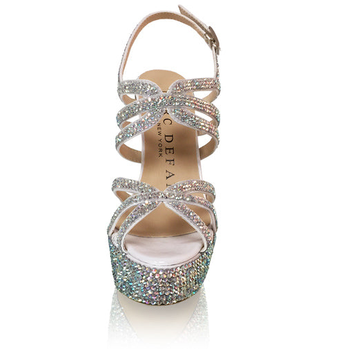 Marc Defang KENDRA 6" Platform Pageant Heels Prom Shoes Custom Color DESCRIPTION Heel Height: 6" heels and 2" Platforms Comfort Strappy Sandals New hook-on buckle, convenient, safe. Light weight, performs well on stage and runway 100% custom handmade product Medium width, run true to size Available Sizes: 5.5, 6, 6.5, 7, 7.5, 8, 8.5, 9, 9.5, 10, 11 (Average 30 days before Arrival - custom made) Choose Color!