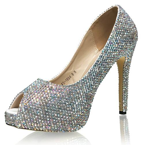 Marc Defang REAGAN Peep Toe Platform Pageant Heel Prom Shoes DESCRIPTION 5" heels, 1 1/4" platforms Peep toe pumps 100% custom handmade product. Medium width, run true to size Available Sizes: 5.5, 6, 6.5, 7, 7.5, 8, 8.5, 9, 9.5, 10, 11 (Average 30 days before Arrival - custom made)