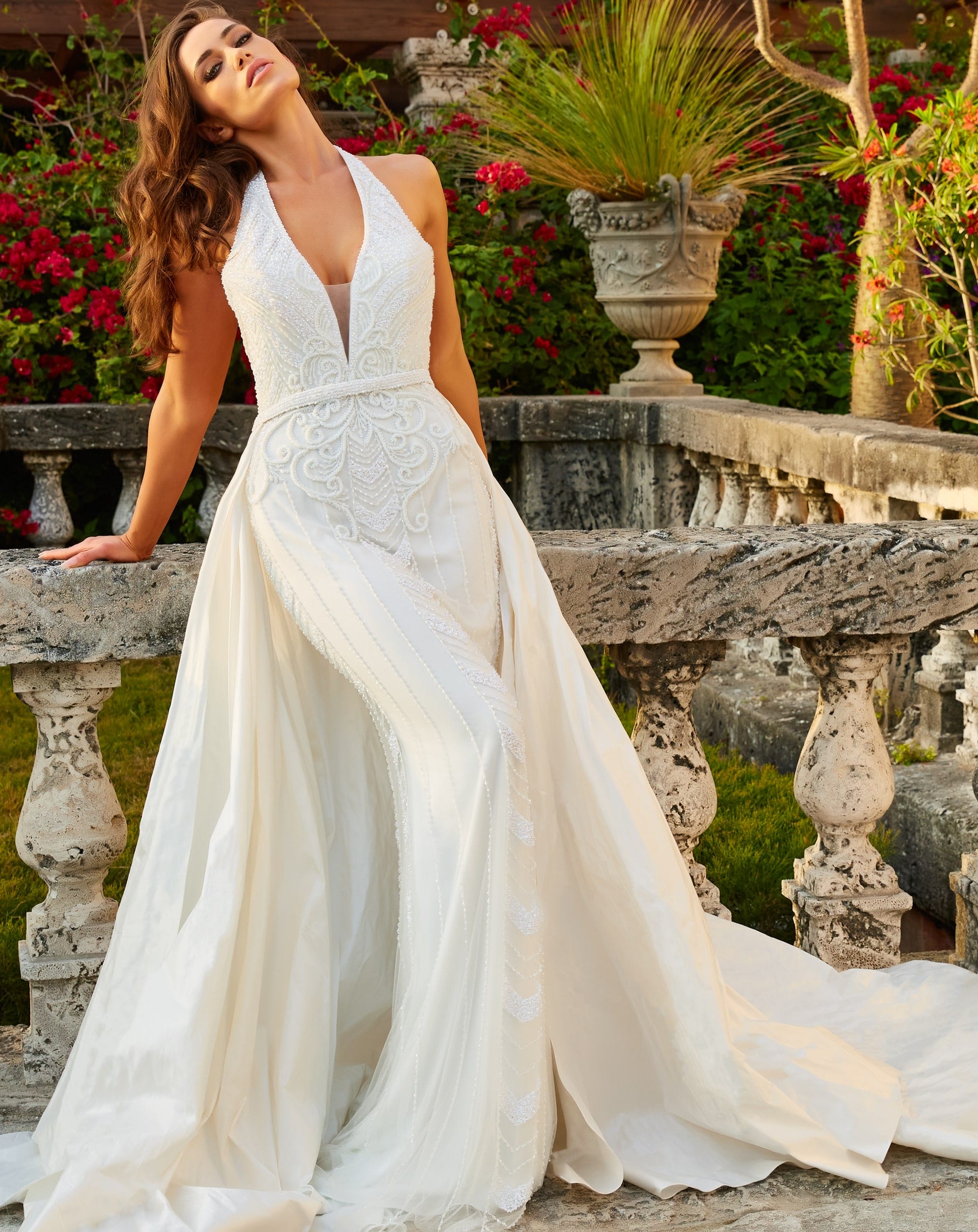 The Allure of Halter Wedding Dresses