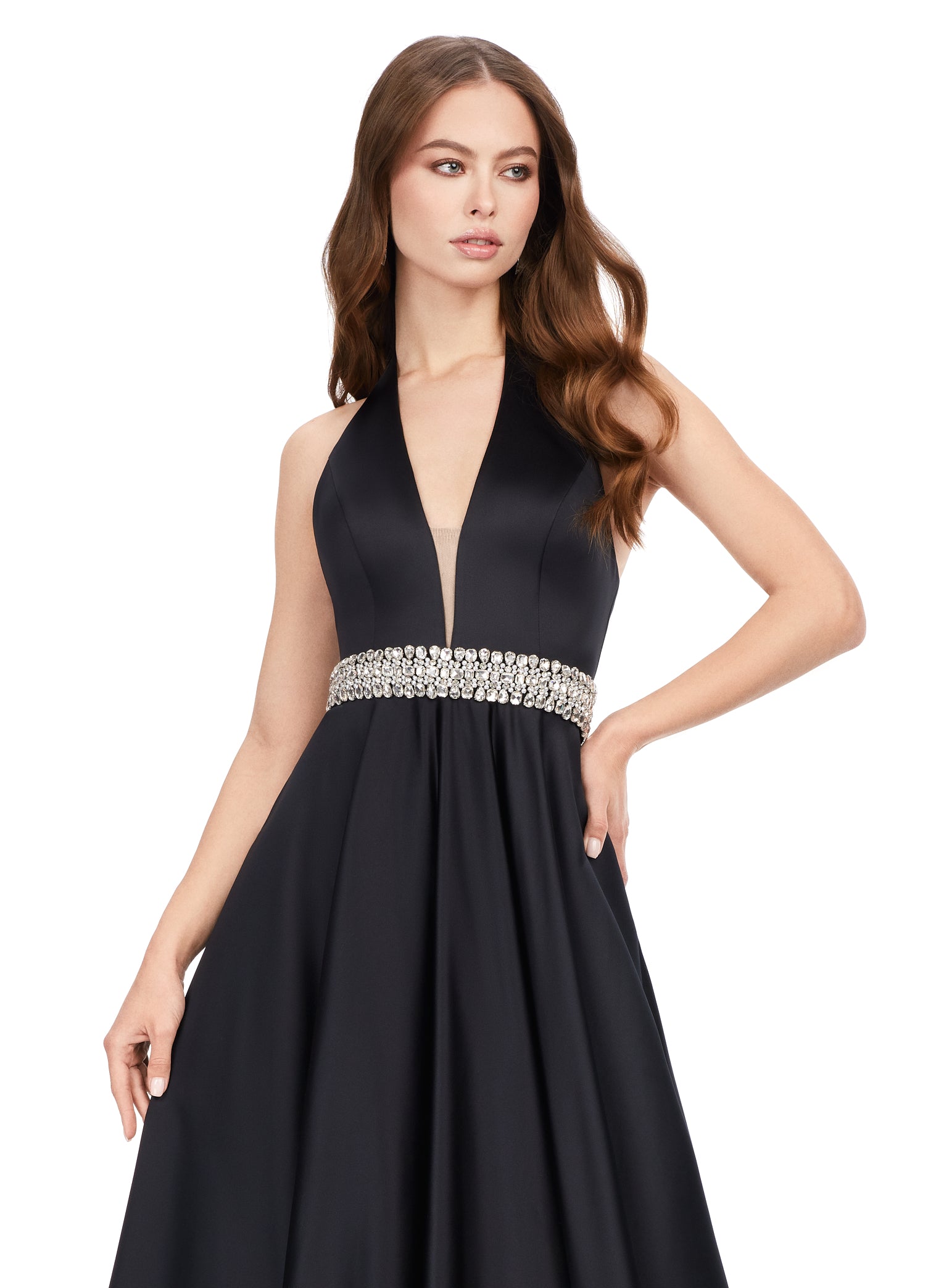 Ashley Lauren 11249 Formal Dress Black Glass Slipper Formals Ashley Lauren 11249 Formal Dress Black Glass Slipper Formals