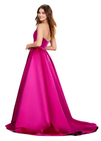 Ashley Lauren 11250 Formal Dress Emerald 16 / Raspberry Ashley Lauren 11250 Formal Dress Emerald 16 / Raspberry