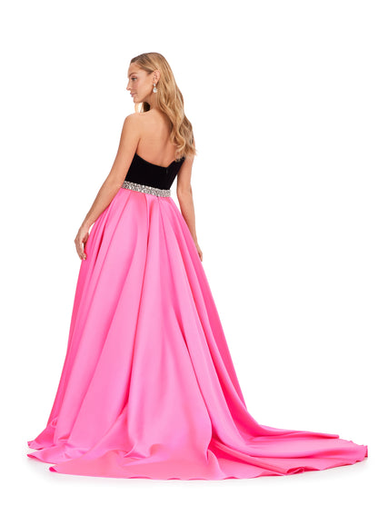 Ashley Lauren 11265 Formal Dress Black/ Hot Pink 6 / Black/ Hot Pink Ashley Lauren 11265 Formal Dress Black/ Hot Pink 6 / Black/ Hot Pink