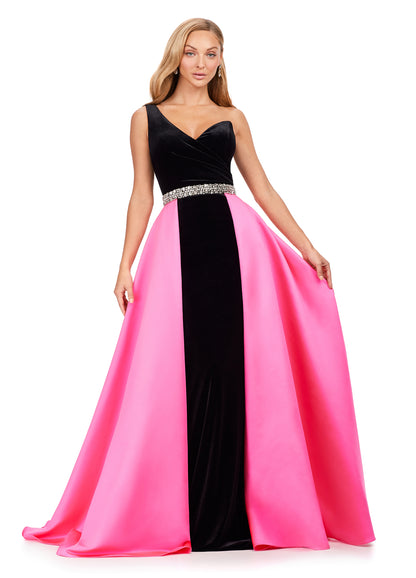 Ashley Lauren 11265 Formal Dress Black/ Hot Pink 6 / Black/ Hot Pink Ashley Lauren 11265 Formal Dress Black/ Hot Pink 6 / Black/ Hot Pink