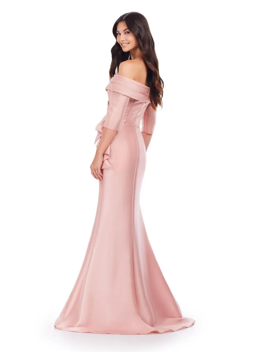 Ashley Lauren 11324 Satin Formal Dress