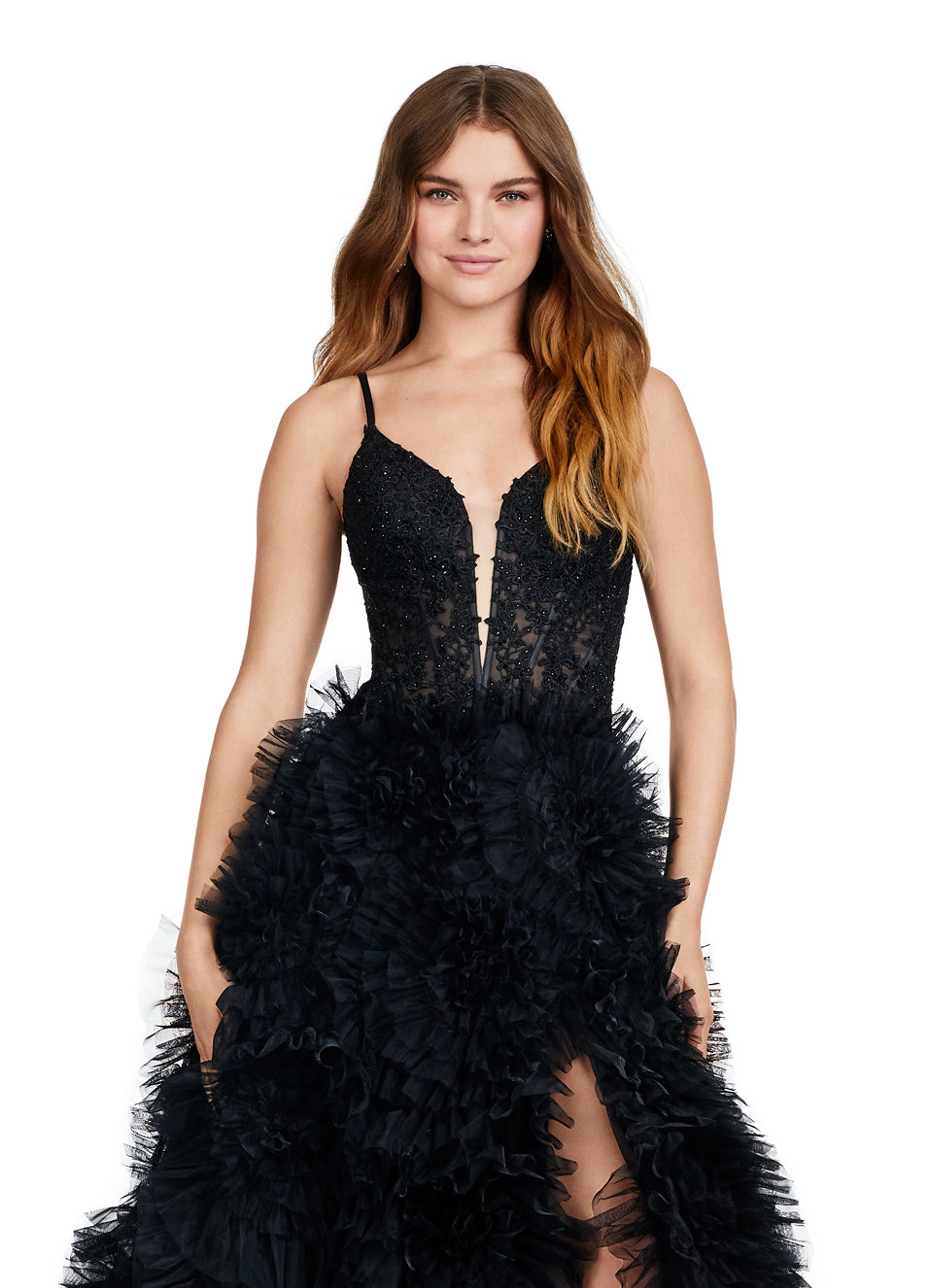 Banette Midi Dress - Deep V Neck Sleeveless Dress in Black | Showpo USA