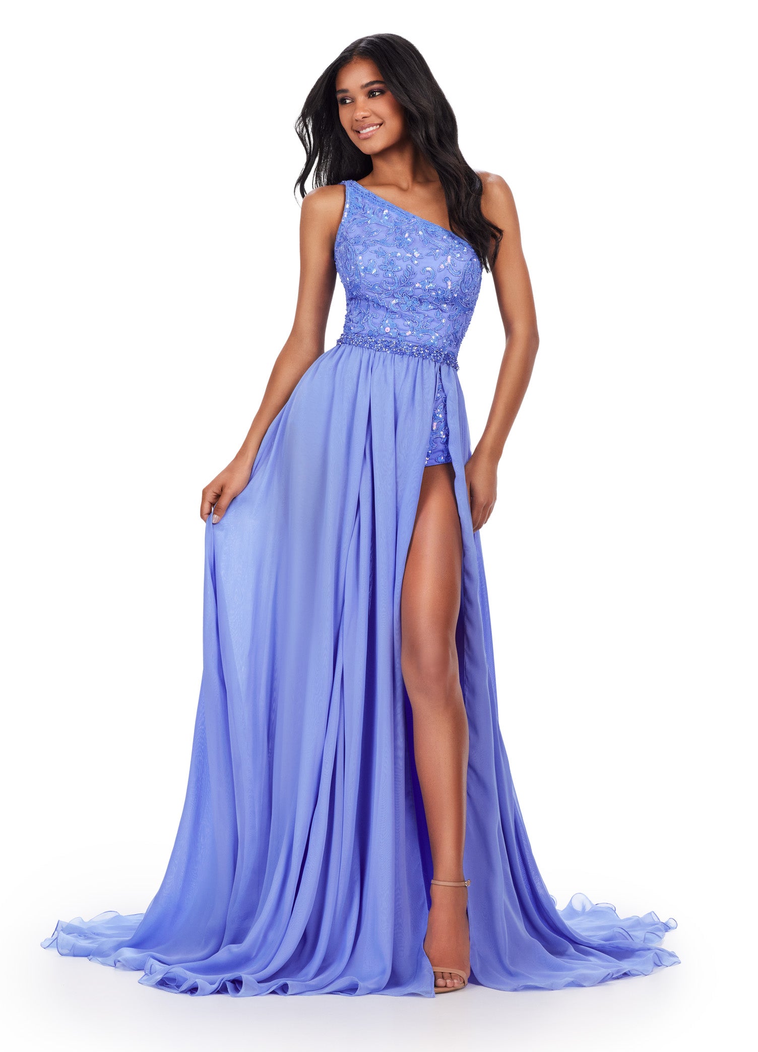 Ashley Lauren 11460 Formal Dresses Periwinkle 12 / Periwinkle Ashley Lauren 11460 Formal Dresses Periwinkle 12 / Periwinkle