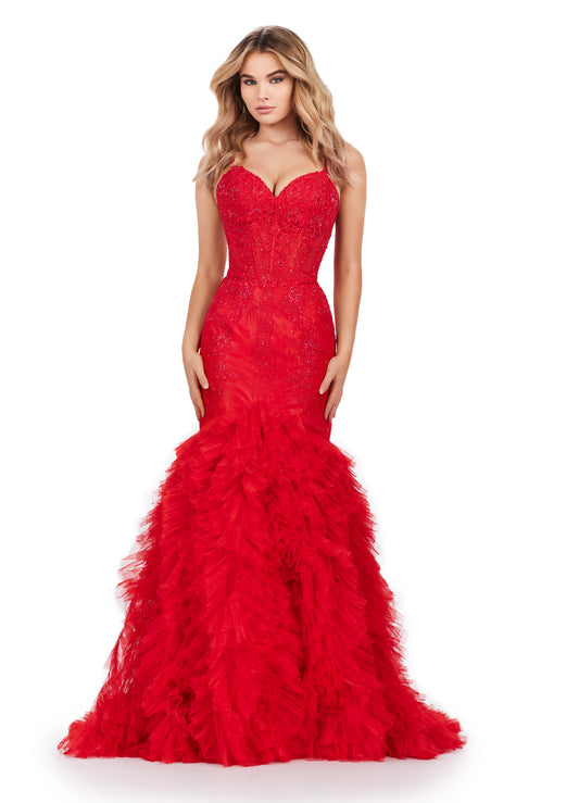 Mermaid Dresses tagged "Ruffle" Glass Slipper Formals Mermaid Dresses tagged "Ruffle" Glass Slipper Formals