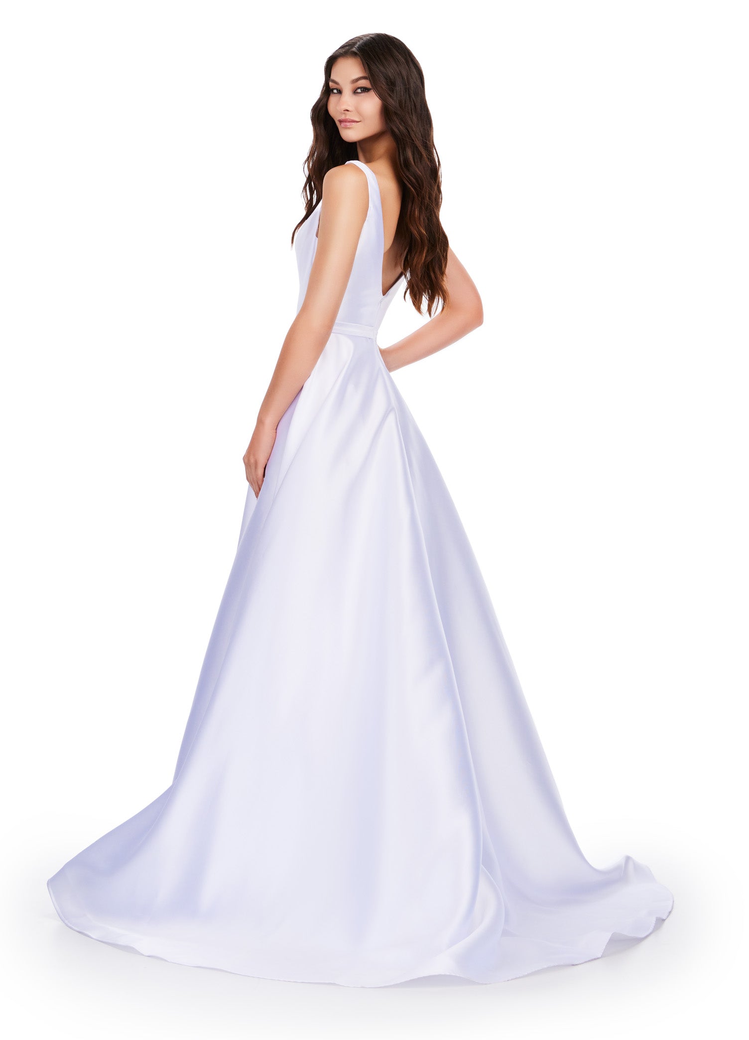 Ashley Lauren 11541 Formal Dresses White 20 / White Ashley Lauren 11541 Formal Dresses White 20 / White