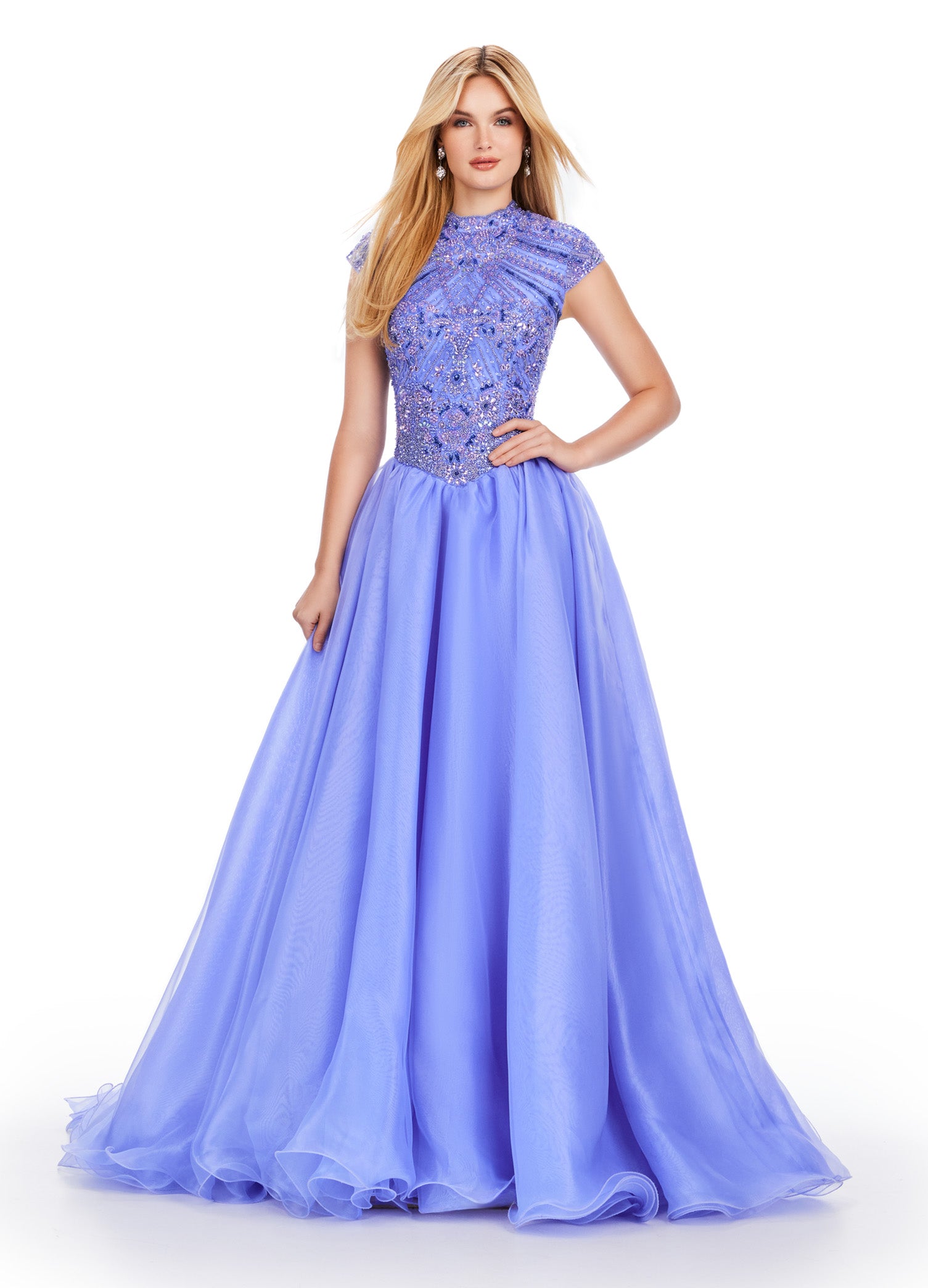 Ashley Lauren 11548 Formal Dresses Periwinkle 0 / Periwinkle Ashley Lauren 11548 Formal Dresses Periwinkle 0 / Periwinkle