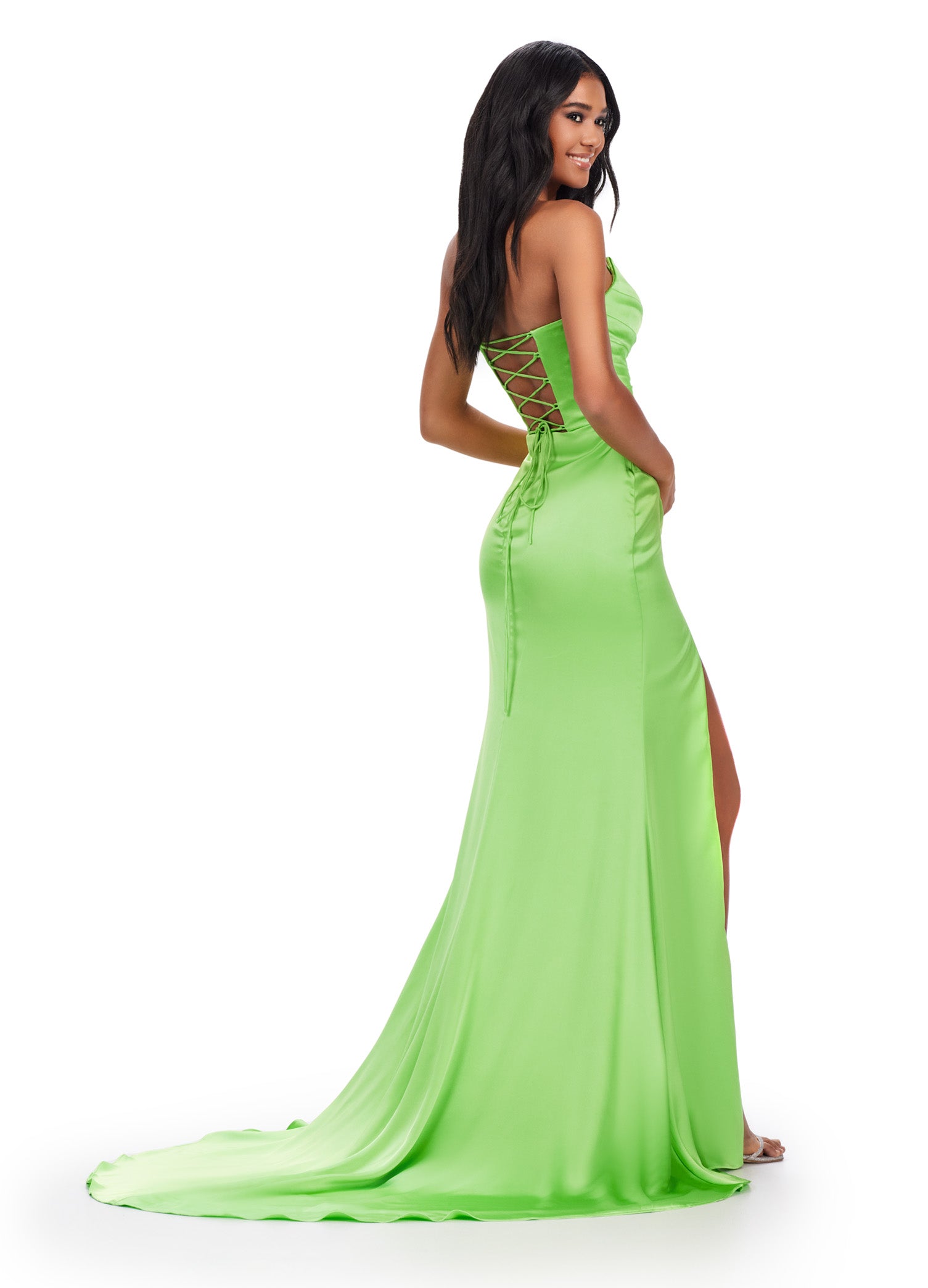 Ashley Lauren 11605 Formal Dresses Electric Lime 12 / Electric Lime Ashley Lauren 11605 Formal Dresses Electric Lime 12 / Electric Lime