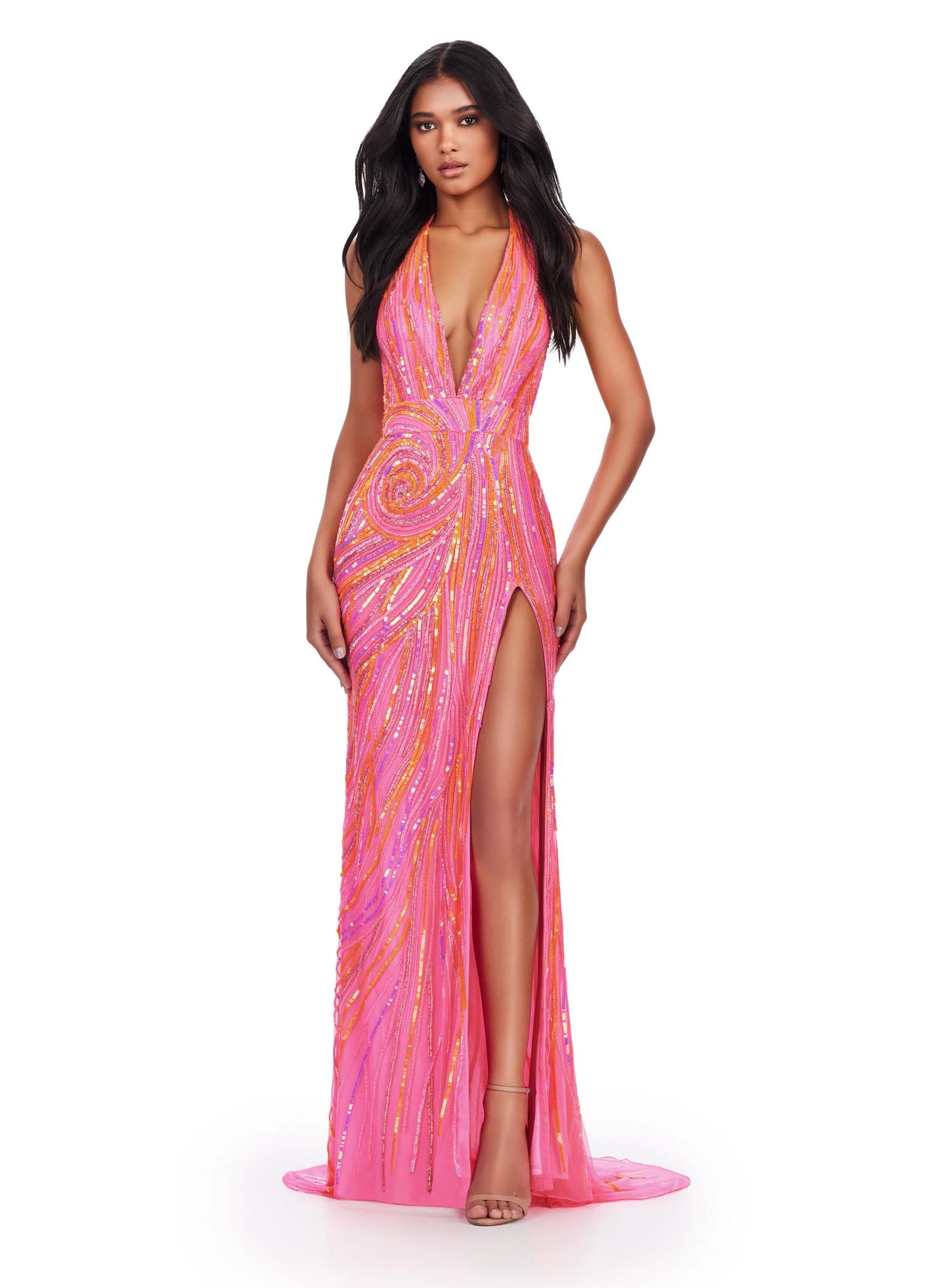 Ashley Lauren 11670 Pageant Dress Orchid – Glass Slipper Formals