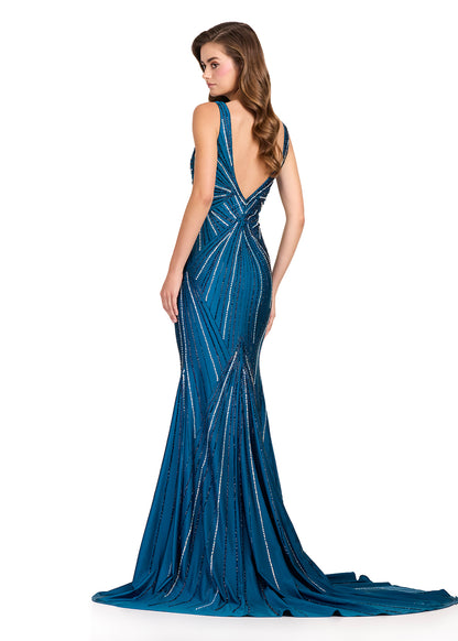 ASHLEYlauren 11693 Long Prom Dress Pageant Formal Evening Gown