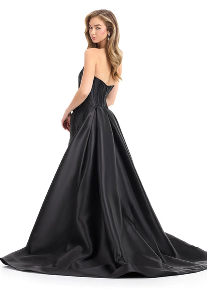 Ashley Lauren Style 12056 is a long prom dress designed for pageant and formal evening events. This elegant gown features Ashley Lauren's signature attention to fit and detail, creating a flattering silhouette that stands out on stage and in photos.

Available Colors: Black, Fuchsia, Ivory, Red

This Ashley Lauren dress is an ideal choice for prom, pageant competitions, formal galas, and red carpet events.

Designer: Ashley Lauren
Style Number: 12056