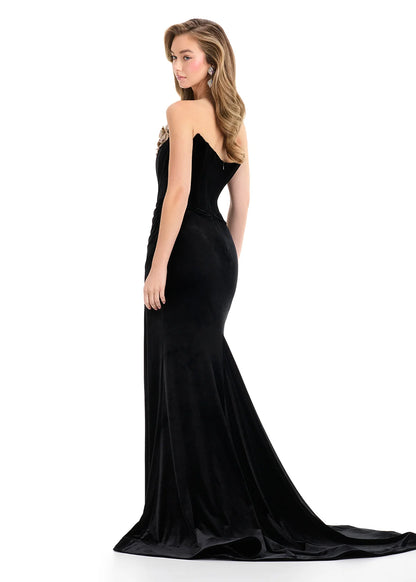 Ashley Lauren Style 12078 is a long prom dress designed for pageant and formal evening events. This elegant gown features Ashley Lauren's signature attention to fit and detail, creating a flattering silhouette that stands out on stage and in photos.

Available Colors: Black, Pink
