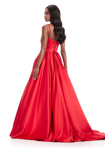Ashley Lauren 12086 Pageant Dress Ballgown Prom Formal Teen