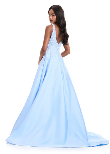 Ashley Lauren Style 12160 is a long prom dress designed for pageant and formal evening events. This elegant gown features Ashley Lauren's signature attention to fit and detail, creating a flattering silhouette that stands out on stage and in photos.

Available Colors: Black, Ice Pink, Ivory, Sky, Yellow

This Ashley Lauren dress is an ideal choice for prom, pageant competitions, formal galas, and red carpet events.

Designer: Ashley Lauren
Style Number: 12160