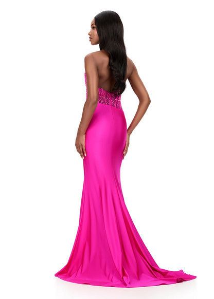 Ashley Lauren Style 12169 is a long prom dress designed for pageant and formal evening events. This elegant gown features Ashley Lauren's signature attention to fit and detail, creating a flattering silhouette that stands out on stage and in photos.

Available Colors: Burgundy, Fuchsia, Navy, Orchid, Royal, Sage

This Ashley Lauren dress is an ideal choice for prom, pageant competitions, formal galas, and red carpet events.

Designer: Ashley Lauren
Style Number: 12169