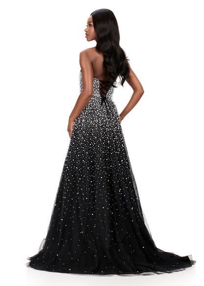 Ashley Lauren Style 12180 is a long prom dress designed for pageant and formal evening events. This elegant gown features Ashley Lauren's signature attention to fit and detail, creating a flattering silhouette that stands out on stage and in photos.

Available Colors: Black, Ice Blue, Ice Pink, Lilac, White

This Ashley Lauren dress is an ideal choice for prom, pageant competitions, formal galas, and red carpet events.

Designer: Ashley Lauren
Style Number: 12180