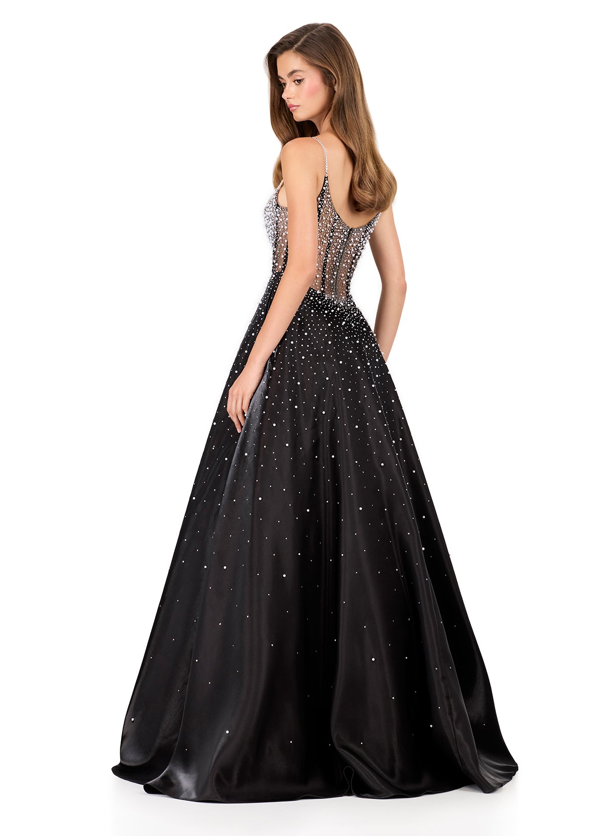 Ashley Lauren Style 12182 is a long prom dress designed for pageant and formal evening events. This elegant gown features Ashley Lauren's signature attention to fit and detail, creating a flattering silhouette that stands out on stage and in photos.

Available Colors: Black, Hot Pink&nbsp;

This Ashley Lauren dress is an ideal choice for prom, pageant competitions, formal galas, and red carpet events.

Designer: Ashley Lauren
Style Number: 12182