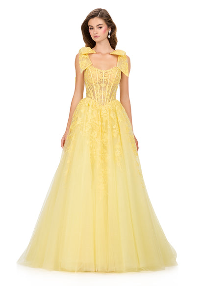 Ashley Lauren Style 12184 is a long prom dress designed for pageant and formal evening events. This elegant gown features Ashley Lauren's signature attention to fit and detail, creating a flattering silhouette that stands out on stage and in photos.

Available Colors: Yellow

This Ashley Lauren dress is an ideal choice for prom, pageant competitions, formal galas, and red carpet events.

Designer: Ashley Lauren
Style Number: 12184