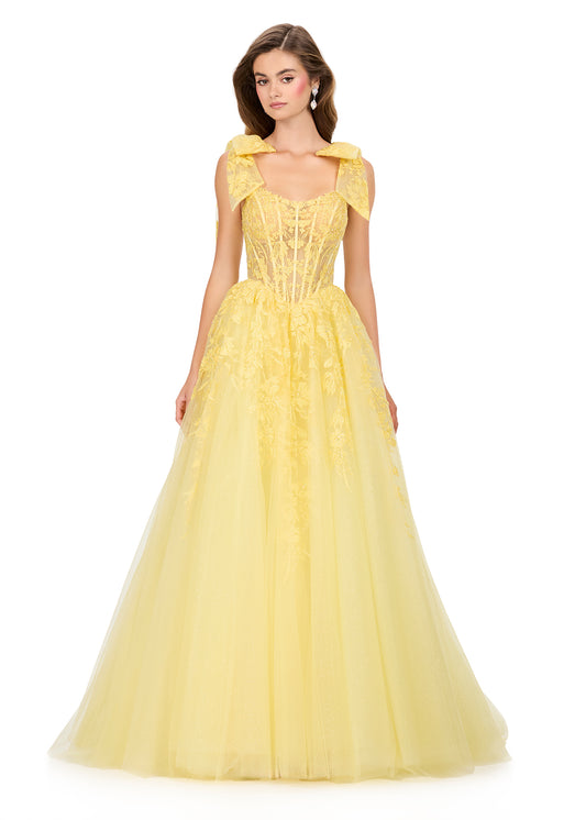 Ashley Lauren Style 12184 is a long prom dress designed for pageant and formal evening events. This elegant gown features Ashley Lauren's signature attention to fit and detail, creating a flattering silhouette that stands out on stage and in photos.

Available Colors: Yellow

This Ashley Lauren dress is an ideal choice for prom, pageant competitions, formal galas, and red carpet events.

Designer: Ashley Lauren
Style Number: 12184