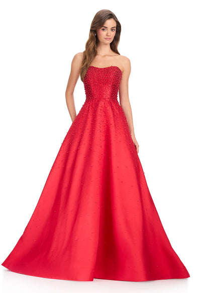 ASHLEYlauren 12192 Long Prom Dress Pageant Formal Evening Gown