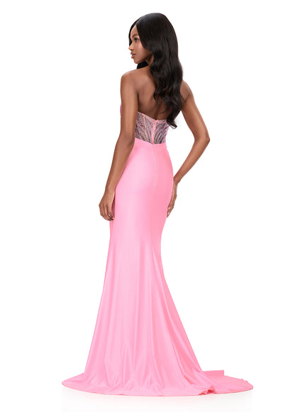 Ashley Lauren Style 12197 is a long prom dress designed for pageant and formal evening events. This elegant gown features Ashley Lauren's signature attention to fit and detail, creating a flattering silhouette that stands out on stage and in photos.

Available Colors: Aqua, Pink, Black, Royal&nbsp;

This Ashley Lauren dress is an ideal choice for prom, pageant competitions, formal galas, and red carpet events.

Designer: Ashley Lauren
Style Number: 12197