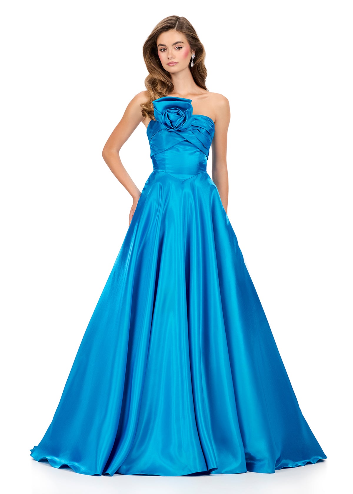 Ashley Lauren Style 12199 is a long prom dress designed for pageant and formal evening events. This elegant gown features Ashley Lauren's signature attention to fit and detail, creating a flattering silhouette that stands out on stage and in photos.

Available Colors: Peacock, Yellow

This Ashley Lauren dress is an ideal choice for prom, pageant competitions, formal galas, and red carpet events.

Designer: Ashley Lauren
Style Number: 12199